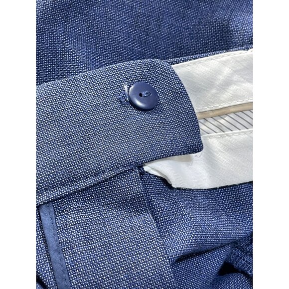 Loft Julie Trouser Blue Size 14 Short Dress Slack Pants Workwear Office - Picture 5 of 8